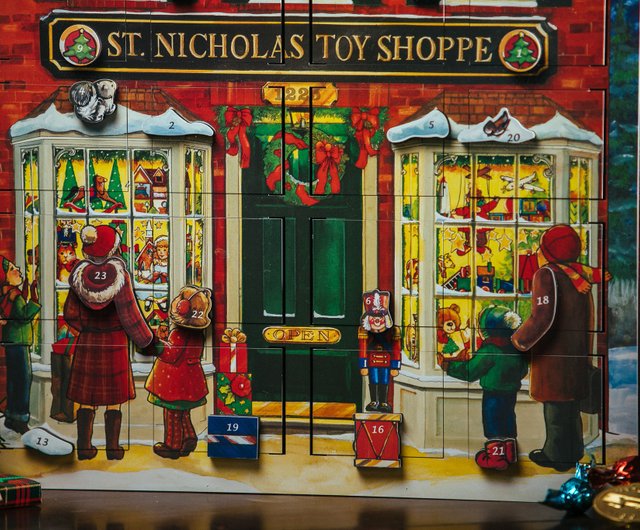 Christmas Countdown Box - Byers' Choice - Musical Advent Toy Shop