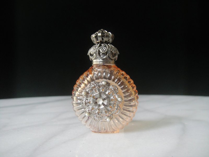【老時光 OLD-TIME】早期捷克精緻手工製作隨身香水瓶#46 - 擺飾/家飾品 - 其他材質 