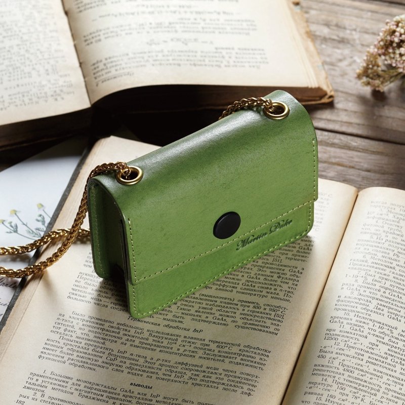 【Sunlight Stories】 Five-color minimalist leather bag - กระเป๋าแมสเซนเจอร์ - หนังแท้ หลากหลายสี