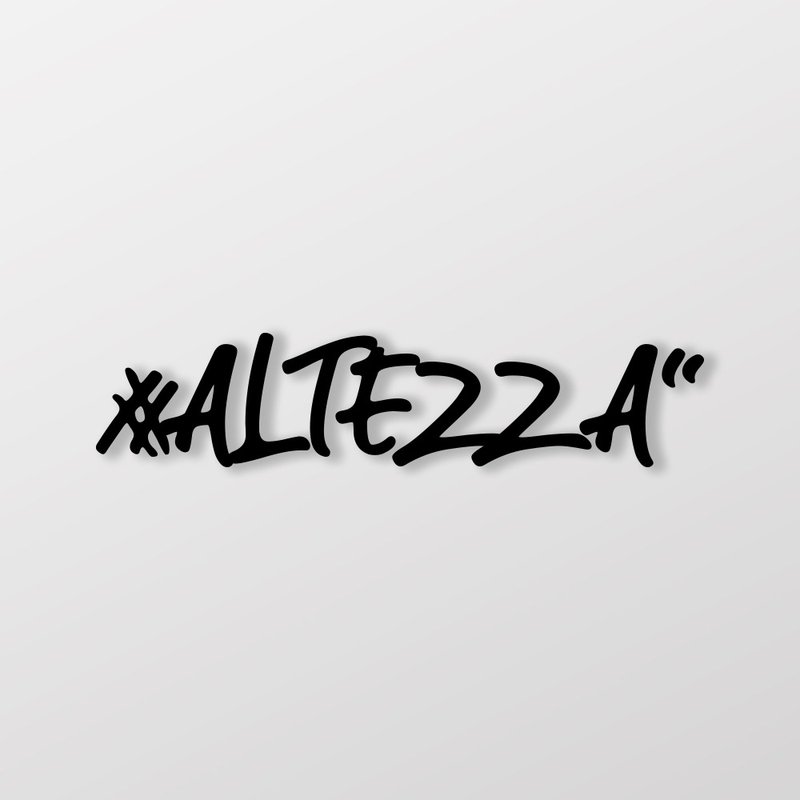 #ALTEZZA/車貼、貼紙 SunBrother孫氏兄弟 - 貼紙 - 防水材質 