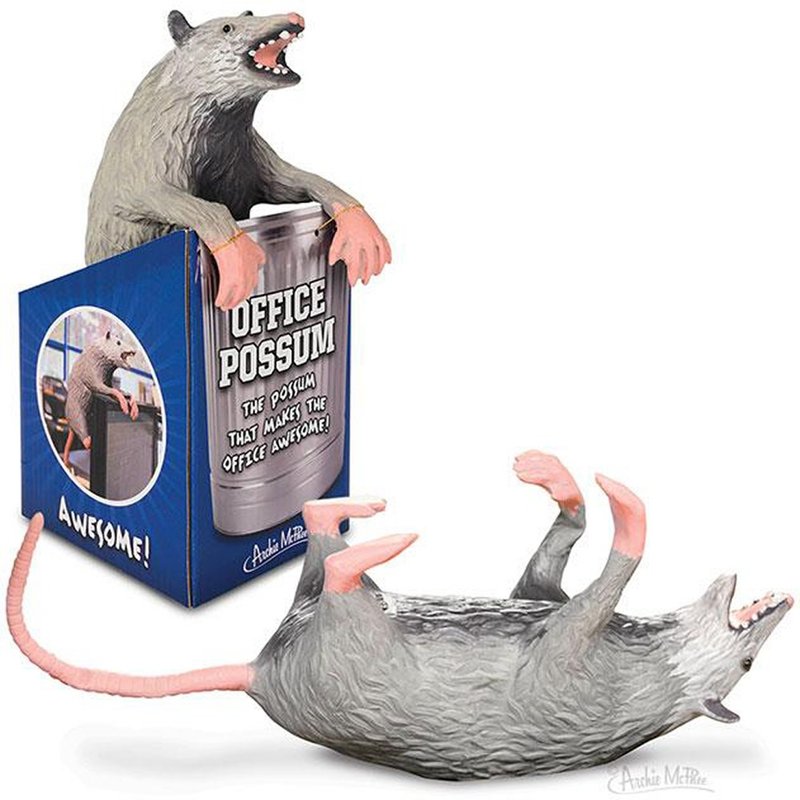 /Archie McPhee/ Office Opossum - ตุ๊กตา - พลาสติก 