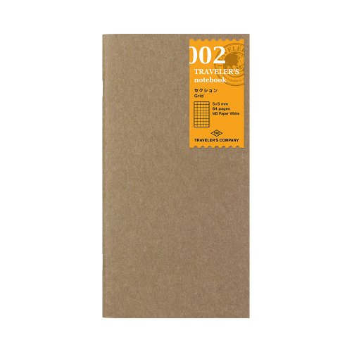 TRAVELER’S COMPANY Traveler's Notebook 補充包 方格