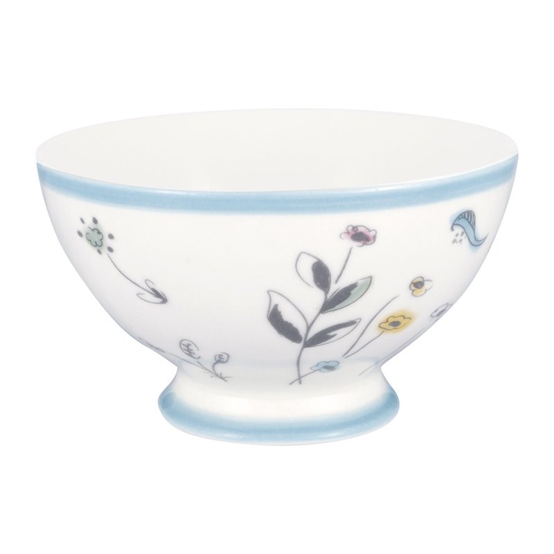 【新品】丹麥Greengate Venissa white 湯碗15cm - 碗 - 陶 多色