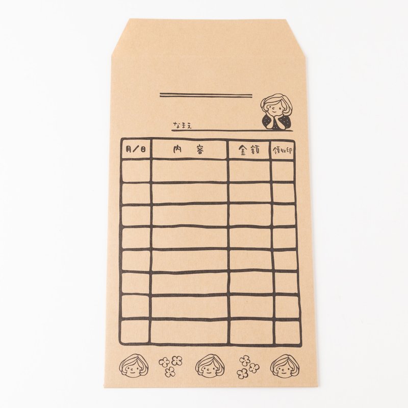 【10枚入りでお得になりました!】マロンちゃんの集金袋*10枚セット*PD08 - 紅包袋/春聯 - 紙 