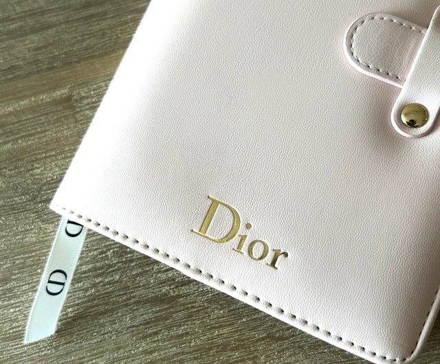 Japanese second-hand CHRISTIAN DIOR pink portable notebook