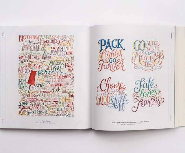 Handstyle Lettering: 20th Anniversary Edition - Shop victionary Indie Press  - Pinkoi