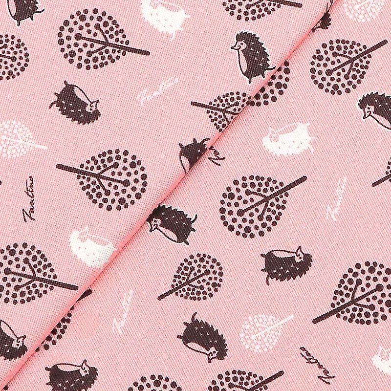 百分百純棉布料－叢林躲貓貓－櫻花粉 - 編織/刺繡/羊毛氈/縫紉 - 棉．麻 粉紅色