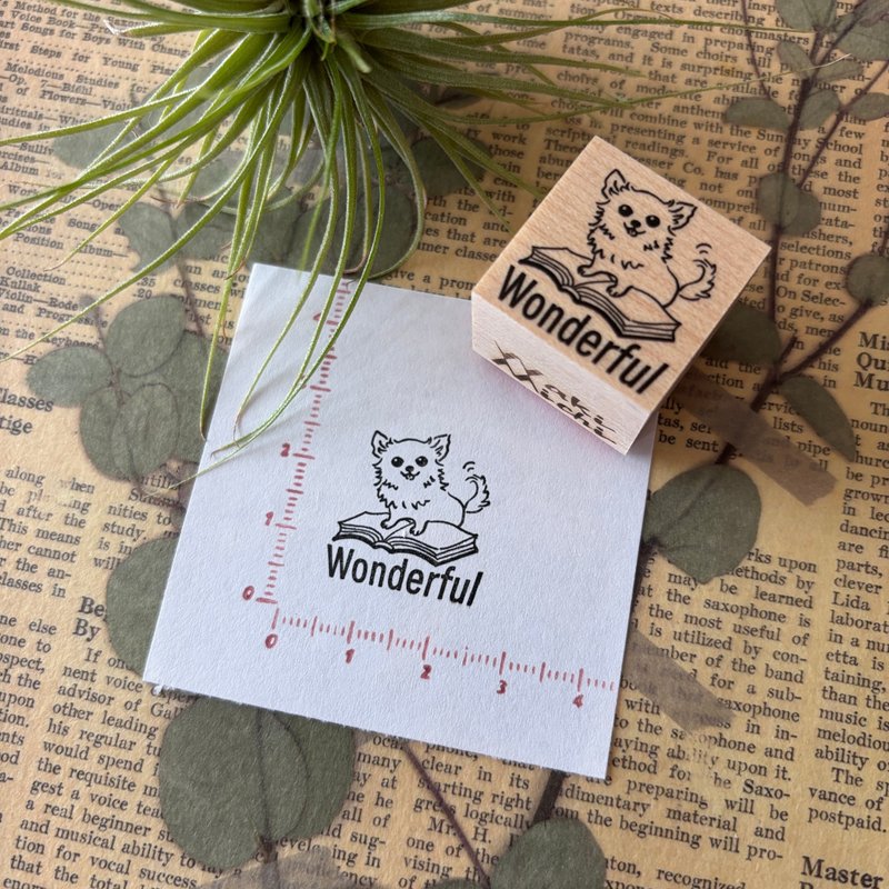 チワワwonderfulはんこ - 印章/印台 - 橡膠 