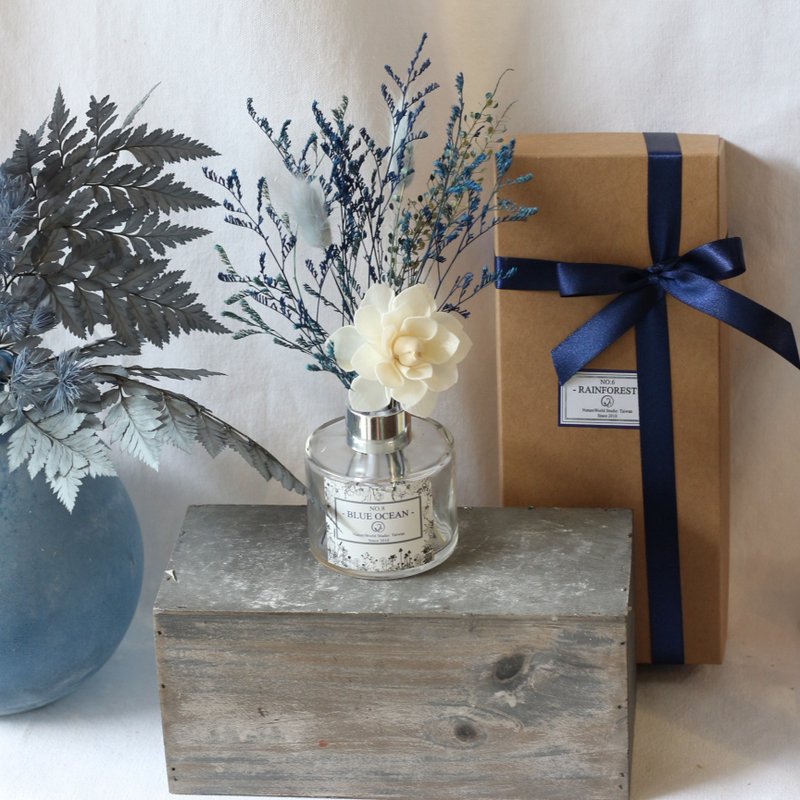 Ocean Diffuser Gift Box【Original Ecology NaturWorld】 - Fragrances - Plants & Flowers Blue