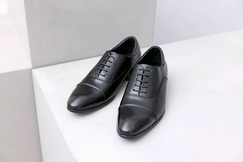 ORINGO 林果良品 牛津鞋基本款 經典黑 紳士鞋 商務鞋 皮鞋 男