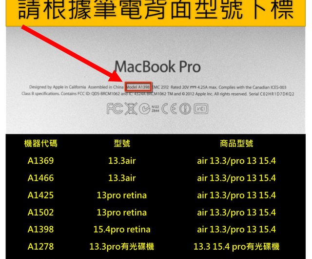 スポットMACショートカットキーキーボードフィルム繁体字中国語