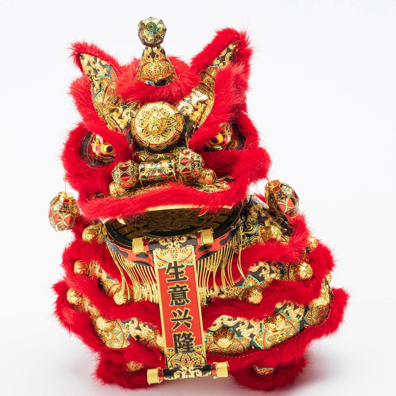 醒獅 - 紅 (簡體版) - 其他 - 銅/黃銅 多色