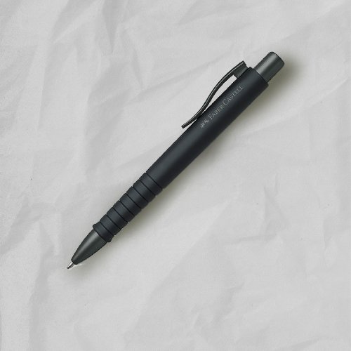 文聚 Faber-Castell QQ滑順原子筆-黑色(原廠正貨)