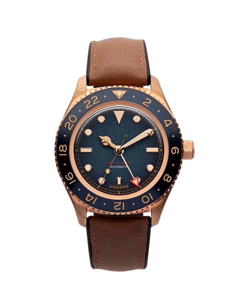 Basecamp Quest Bronze automatic watch - นาฬิกาผู้ชาย - โลหะ สีกากี