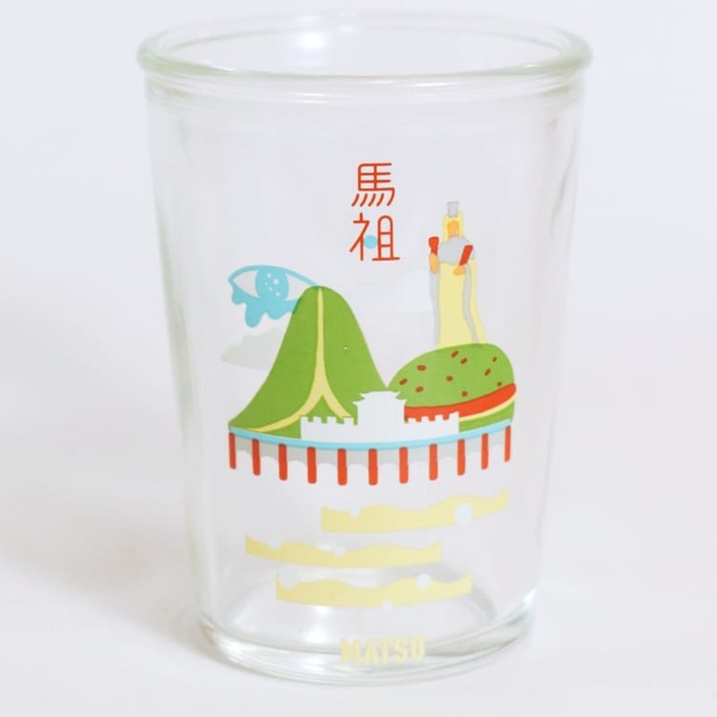 台灣城市紀念啤酒杯/玻璃杯(馬祖) 台灣紀念品/禮物 - 玻璃杯 - 玻璃 