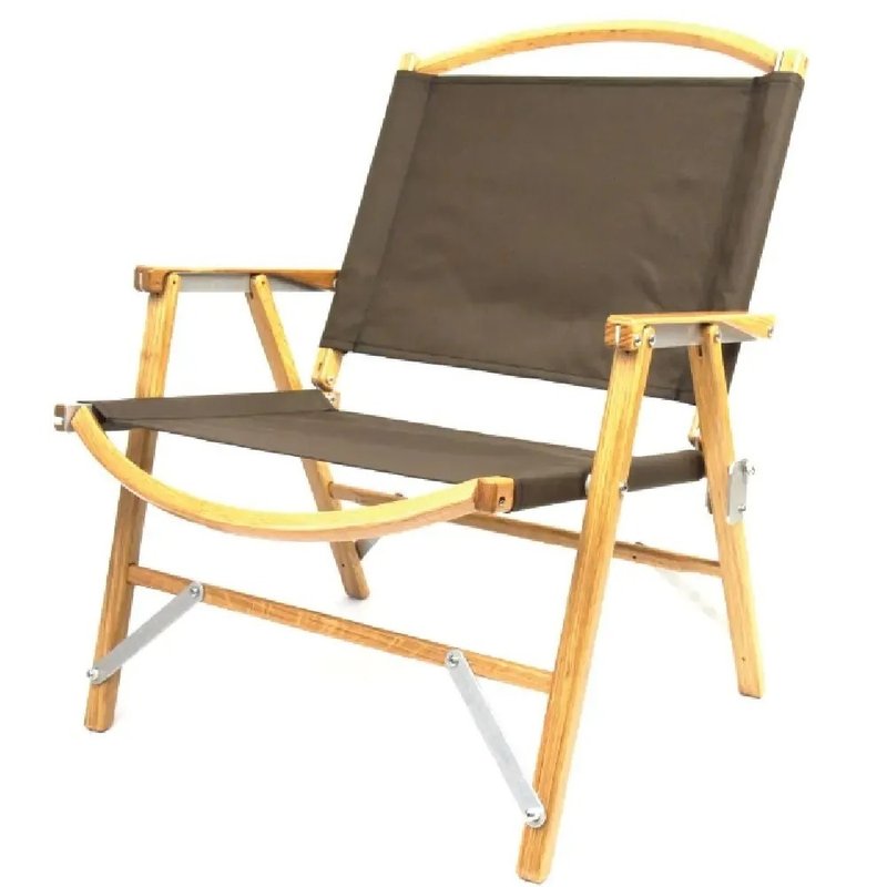 Kermit Chair White Oak Kermit Chair (Brown) Outdoor Camping Leisure Folding Picnic Chair - ชุดเดินป่า - ไม้ สีนำ้ตาล