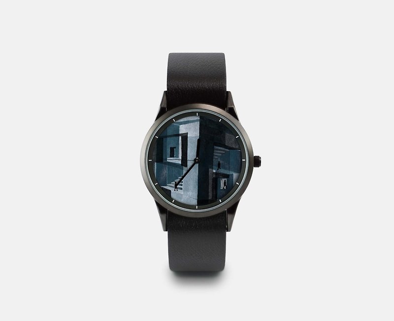 【Illustration Watch】SECRET TIME-Act 3 - Men's & Unisex Watches - Other Metals Black