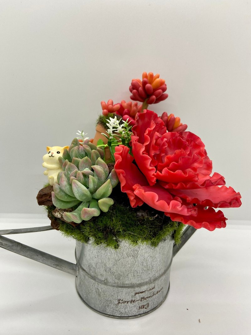 Simulated succulent potted plants - Plants - Plants & Flowers Multicolor