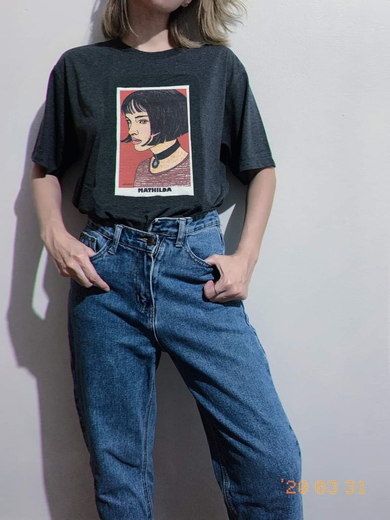 Bang! Bang! Portrait Unisex Tshirts - 帽T/大學T - 棉．麻 