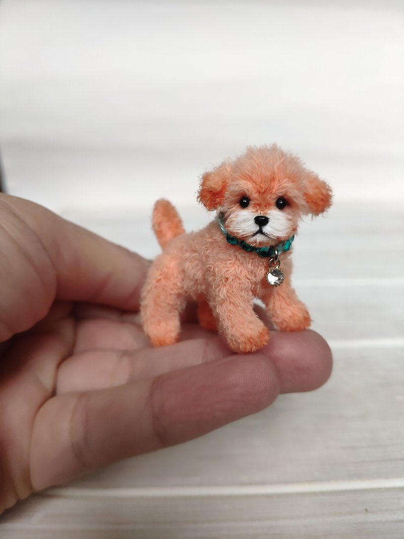 puppy Jenna - Stuffed Dolls & Figurines - Wool 