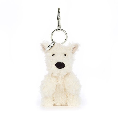 Jellycat Munro Scottie Dog Bag Charm 蘇格蘭梗犬 西高地小狗鑰匙圈吊飾