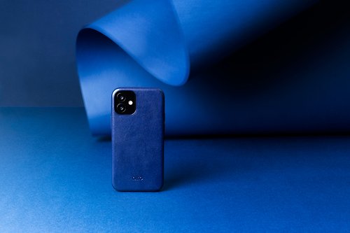 alto 皮革防摔手機殼iPhone12 Mini/Pro/Max -藍