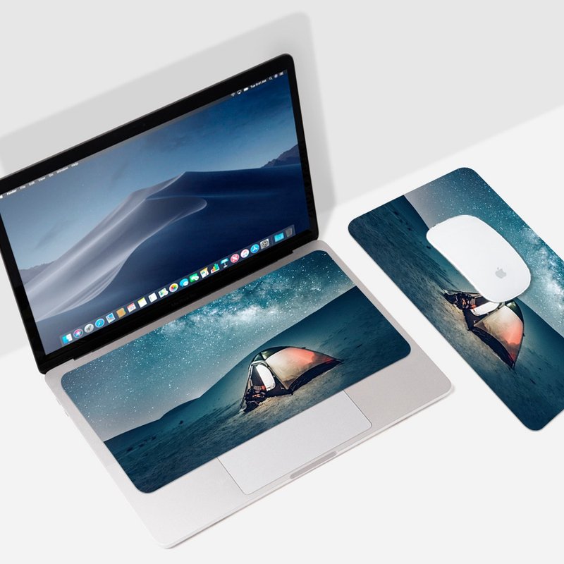 ポータブル超薄型3-in-1マウスパッド-YamanoStarrySky（標準） - マウスパッド - その他の素材 多色