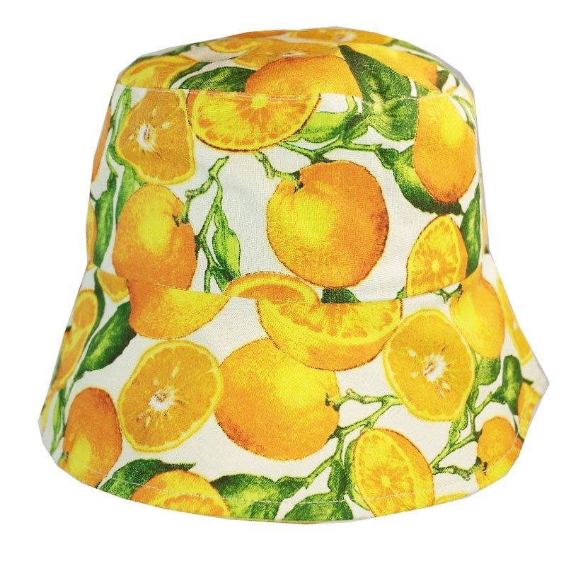 Casual Reversible Bucket Sun Hat (Sun UV Protection) - Hats & Caps - Polyester Yellow