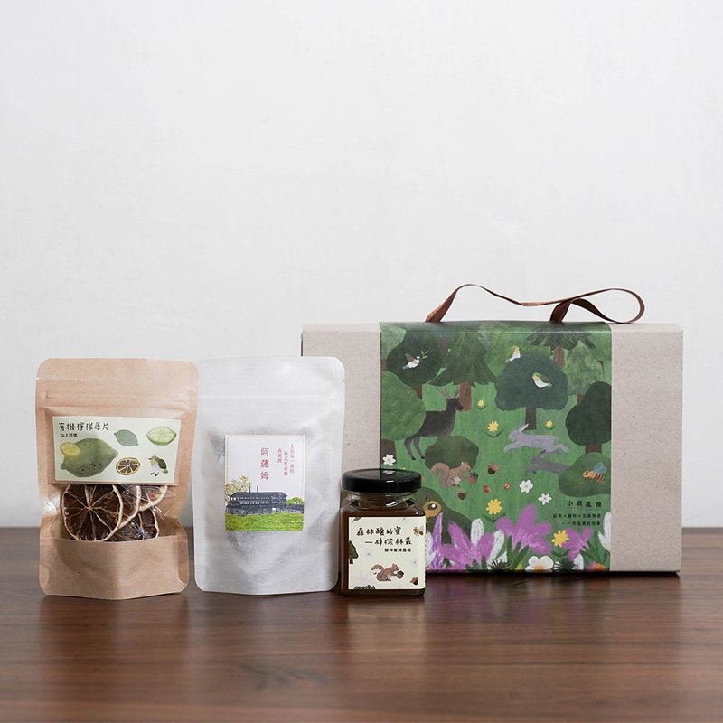 【在地品飲端午禮盒】小鹿亂撞 |台灣蜂蜜/日月潭紅茶/友善小農 - 其他 - 新鮮食材 咖啡色