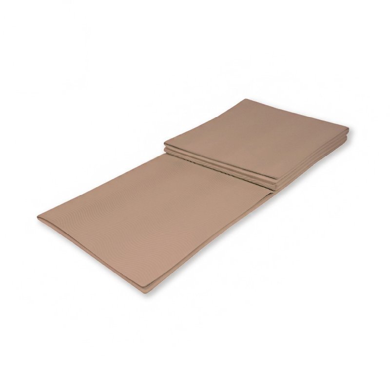 【Mukasa】TPE folding yoga mat 5mm (10% off) - Oatmeal Brown- MUK-23142 - Yoga Mats - Other Materials Khaki