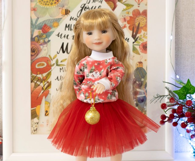 Ruby Red Fashion Friends 人形用チュール チュチュ スカート (37 cm