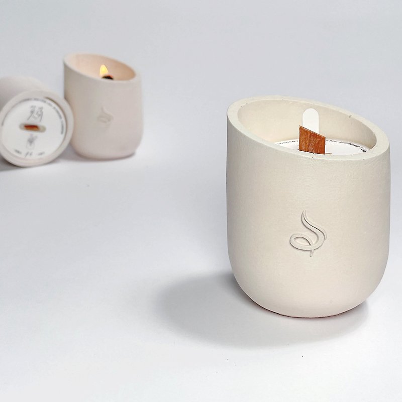 Jian Zhu [デザイナーシリーズ-H。による]香りのキャンドル|缶詰のキャンドル - キャンドル・燭台 - 蝋 