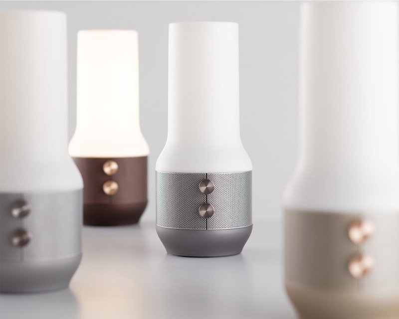 French Design Items/ TERRANCE Bluetooth Speaker + Light + Power Bank - Speakers - Plastic 