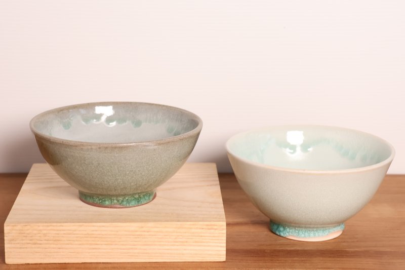 Ice-cracked gray glaze bowl - Bowls - Pottery 