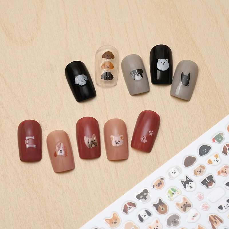 paste. Wangwang brand exclusive design nail stickers - Nail Polish & Acrylic Nails - Other Materials Multicolor