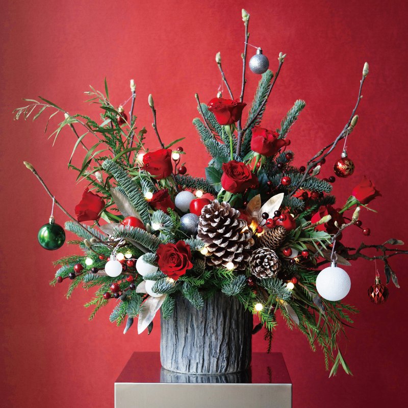 [Limited Offer] Christmas Table Flowers-Handmade - Plants - Plants & Flowers Green