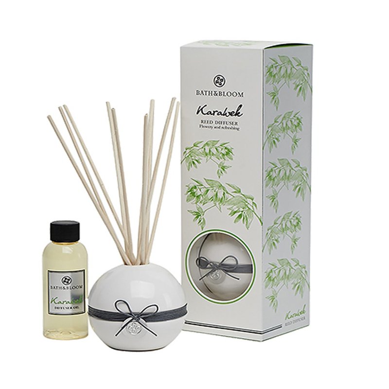 【即期優惠】卡拉薇花陶瓶擴香精組100ml (效期至:2026/5/2) - 香氛/精油/擴香 - 其他材質 
