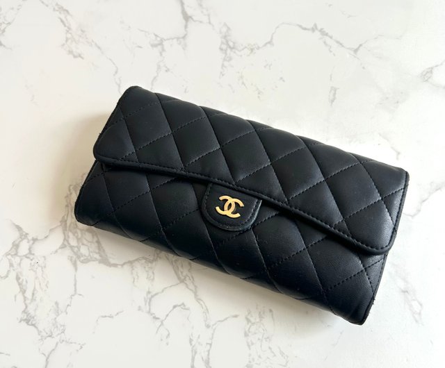 廃盤ヴィンテージバッグ シャネル 黒 WOC レザーバッグ ショルダー