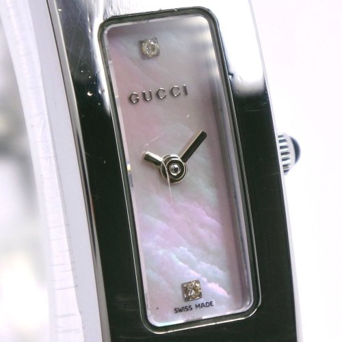 ☆極美品 3900L GUCCI グッチ 時計 2Pダイヤ ピンクシェル ☆極美品 3900L GUCCI グッチ 時計 2Pダイヤ ピンクシェル 楽天