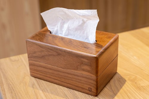 Islandoffer 島嶼製作 Islandoffer 島嶼製作 北美胡桃木長方形紙巾盒