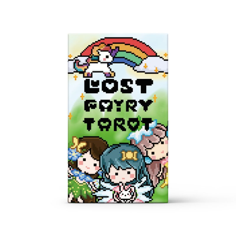 ロストエルフ タロットカード かわいい8ビットピクセル 初心者ウェイトシリーズ オリジナルタロット - ボードゲーム・玩具 - 紙 多色