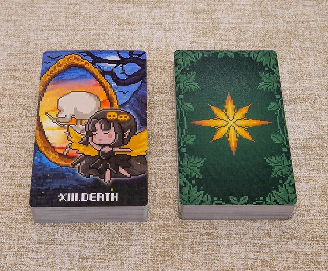 ロストエルフ タロットカード かわいい8ビットピクセル 初心者