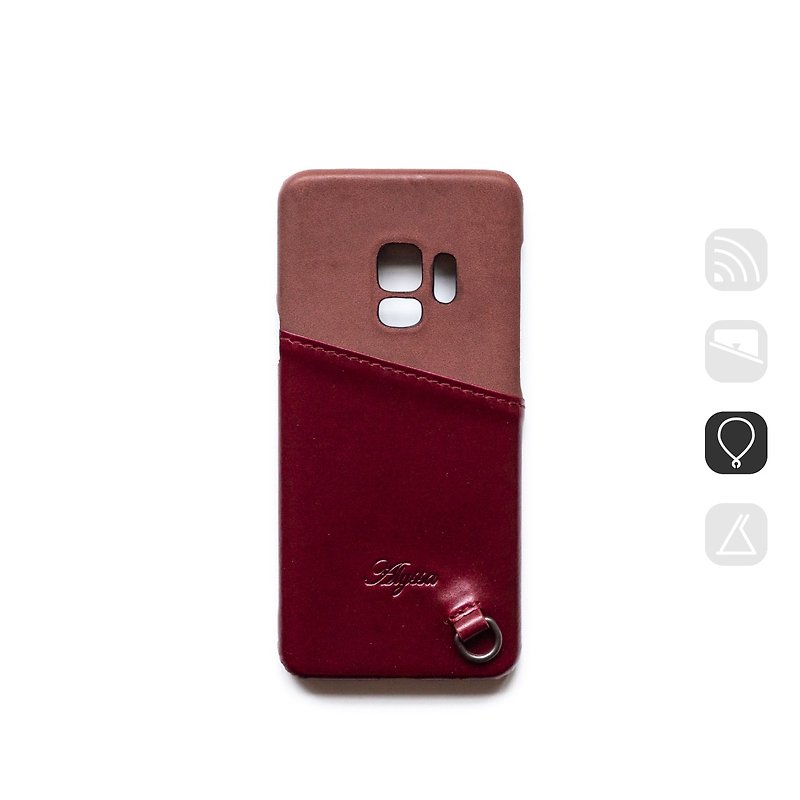 Patina iPhone Android leather back - เคส/ซองมือถือ - หนังแท้ หลากหลายสี