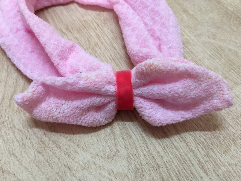 Bunny ear headband Easter egg pink egg - Hair Accessories - Other Materials Pink