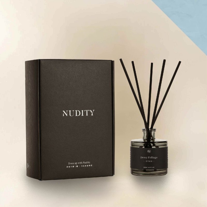 NUDITY | 擴香組 - 蒼翠欲滴 Dewy Foliage - 香薰/精油/線香 - 玻璃 黑色