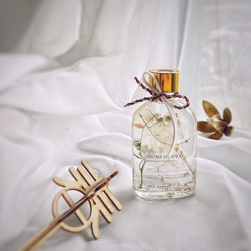 | New Year Limited | Flower and Grass Diffuser Bottle 120ml with Spring Character Diffuser Stick - Fragrances - Plants & Flowers 