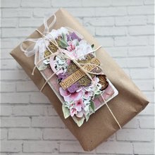 薔薇とレースのジャンクジャーナル・雑記帳　ピンククリスマス ガーデンジャンクジャーナルhandamde花ジャーナルレース女性
