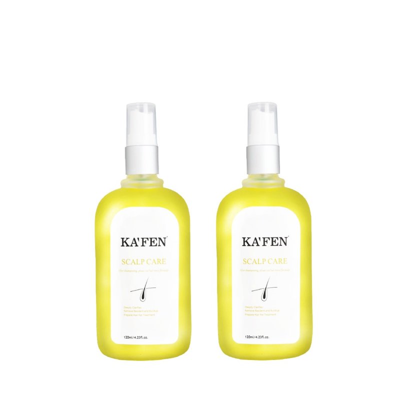 KAFEN Kafeng 2 Integrated Strengthening Hair Root Nourishing Solution 120ml - ครีมนวด - วัสดุอื่นๆ สีเหลือง