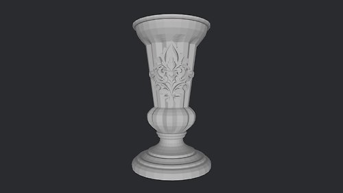 Rina Vellichor Miniatures 3D MODEL Miniature Victorian vase model | Miniature 3D models ready to print