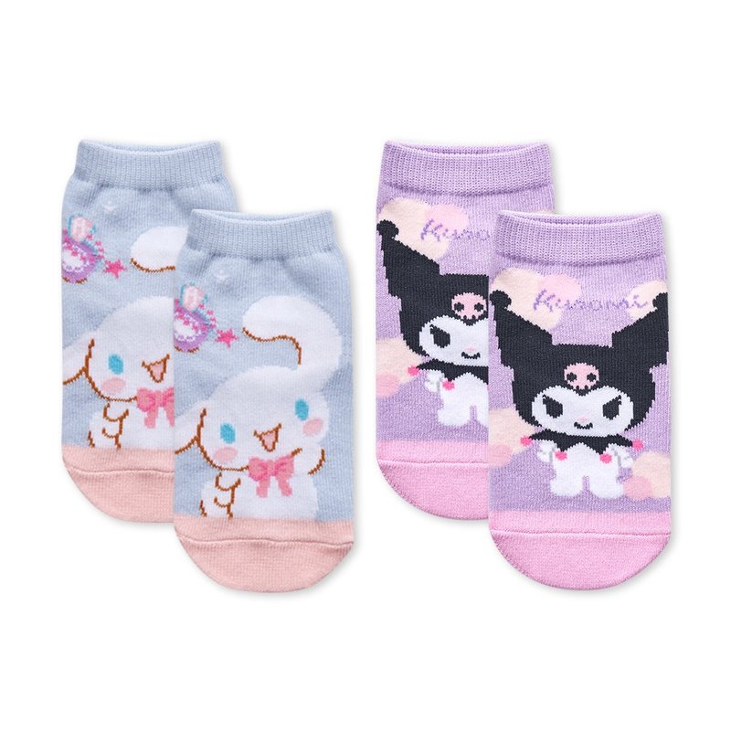 [ONEDER Wanda] Sanrio Coolomi Big-Eared Dog Toddler Anti-Slip Socks Children's Socks Made in Taiwan - Socks - Other Materials 